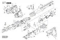 Bosch 3 611 J16 052 GBH 18V-26D Cordless Hammer Drill Spare Parts